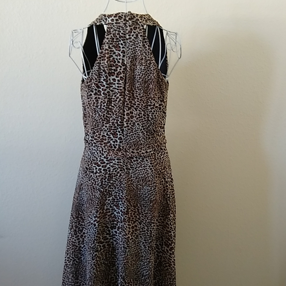 Adorable Rabbit Rabbit Rabbit Leopard Print Dress… - image 5